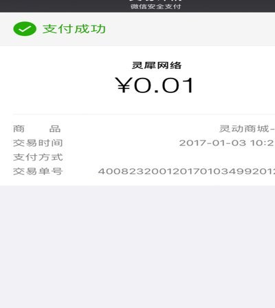 微信分期付额度