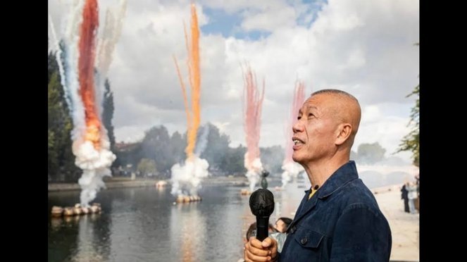 蔡国强烟花秀：绚烂与思考