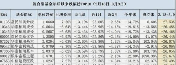 基金近一年净值波动解析